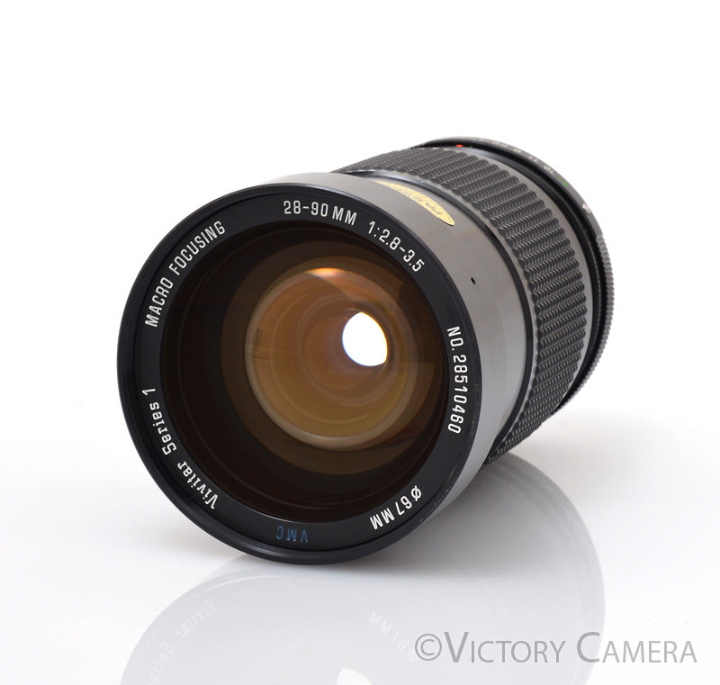 Vivitar Series 1 28-90mm f2.8-3.5 Macro Zoom Lens for Pentax K Mount [EXC] - Victory Camera