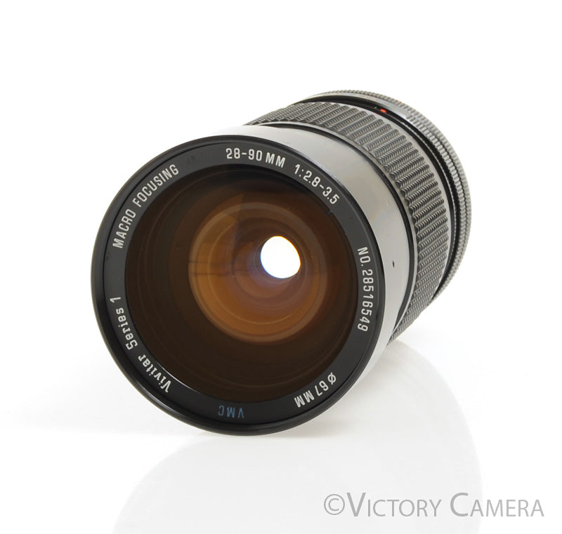 Vivitar Series 1 28-90mm f2.8-3.5 Macro Zoom Lens for Canon FD [EXC+] - Victory Camera