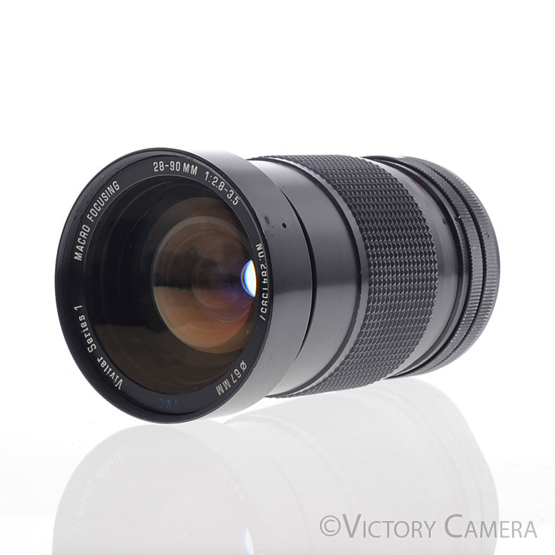 Vivitar Series 1 28-90mm f2.8-3.5 Macro Zoom Lens for Canon FD [BAR] - Victory Camera