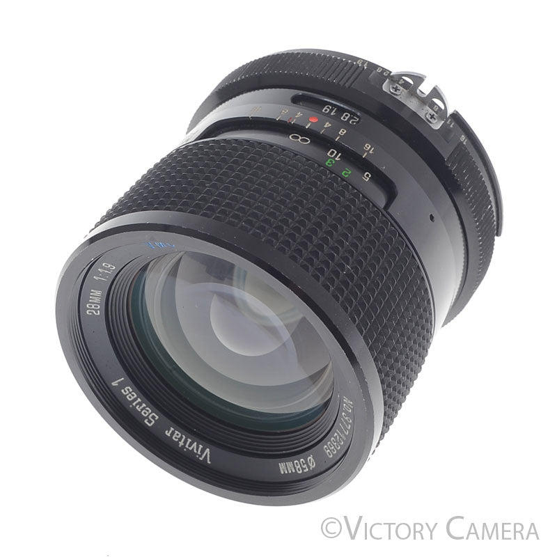 Vivitar Series 1 28mm f1.9 VMC FAST Wide Angle Lens for (insert mount) [EXC-] image 1