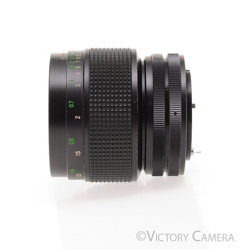 Vivitar 55mm f2.8 Auto Macro Lens For Canon FD Mount [EXC-] - Victory Camera