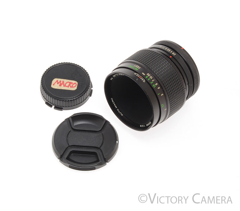 Vivitar 55mm f2.8 Auto Macro Lens For Canon FD Mount [EXC-] - Victory Camera
