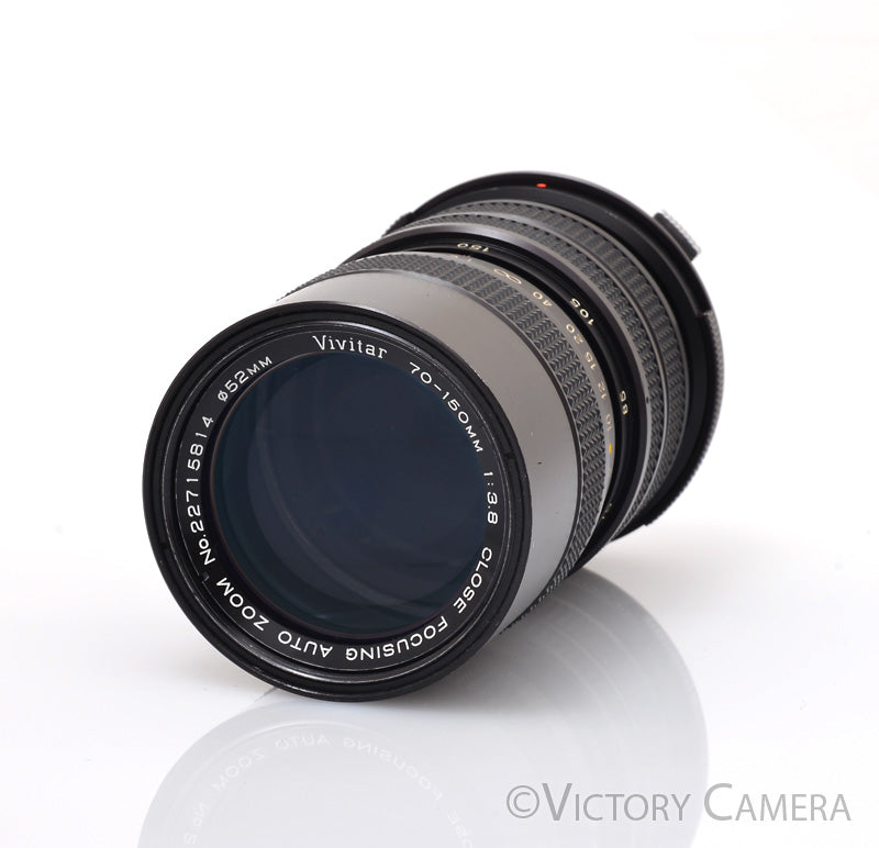Vivitar MC 70-150mm f3.8 Macro Zoom Lens for Olympus OM [EXC-] - Victory Camera