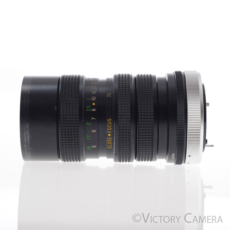 Vivitar 70-150mm f3.8 Zoom Lens for Canon FD  [GOOD]