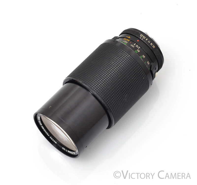 Vivitar 70-210mm f4.5 Multi Coated Macro Telephoto Lens for Pentax K  [EXC] - Victory Camera