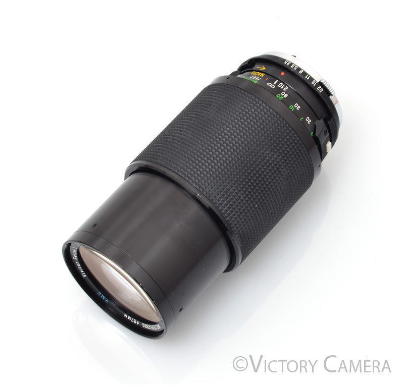 Vivitar Series 1 70-210mm f3.5 VMC Macro Zoom Lens for Olympus OM [EXC] - Victory Camera