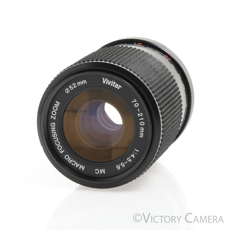 Vivitar CMC 70-210mm f4.5-5.6 Macro Zoom Lens for Pentax K Mount -Clean- - Victory Camera