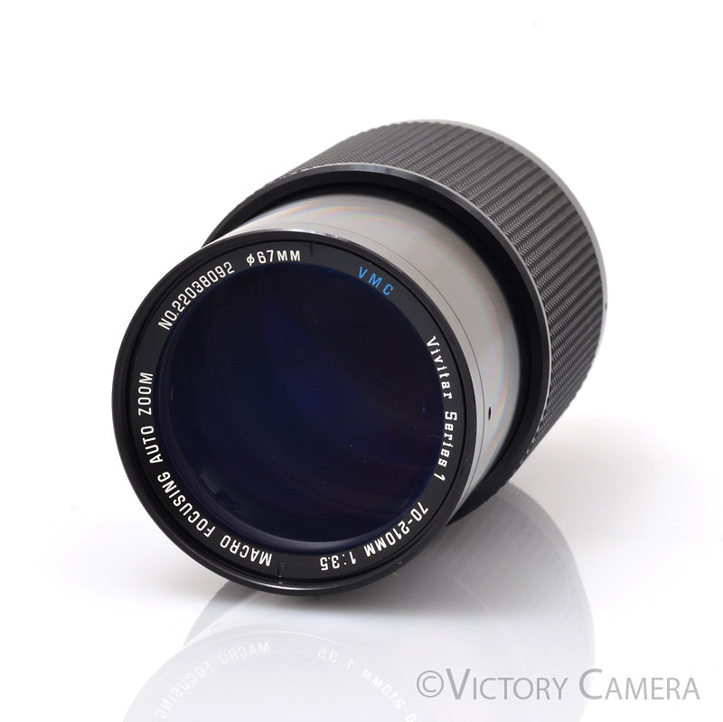 Vivitar 70-210mm f4.5 Multi Coated Macro Telephoto Lens for Pentax K  [EXC] - Victory Camera