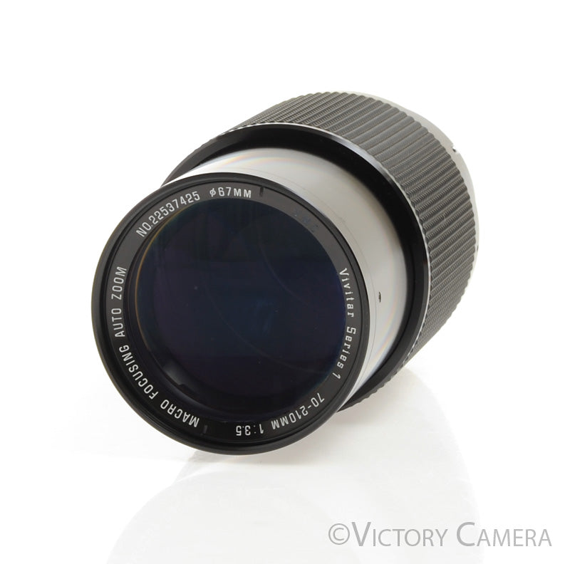 Vivitar Series 1 70-210mm f3.5 Macro Telephoto Lens for Konica AR [EX] - Victory Camera