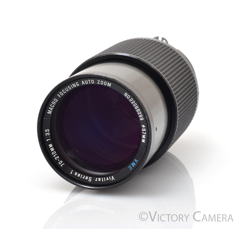 Vivitar Series 1 70-210mm f3.5 VMC Macro Zoom Lens for Nikon AI [EXC] - Victory Camera