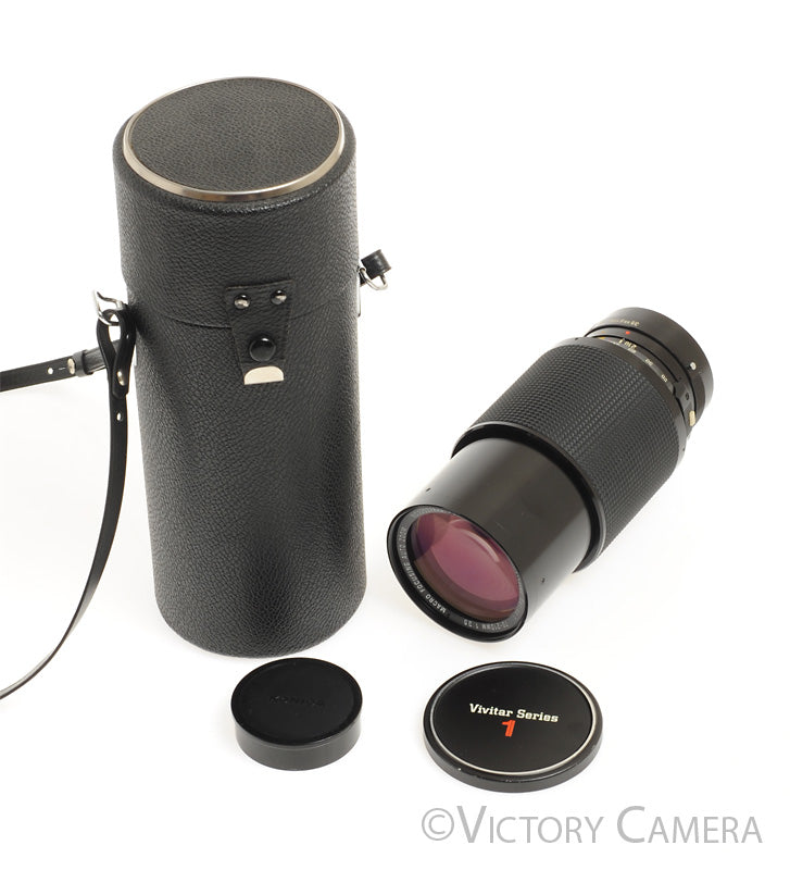 Vivitar Series 1 70-210mm f3.5 Macro Telephoto Lens for Konica AR [EX] - Victory Camera