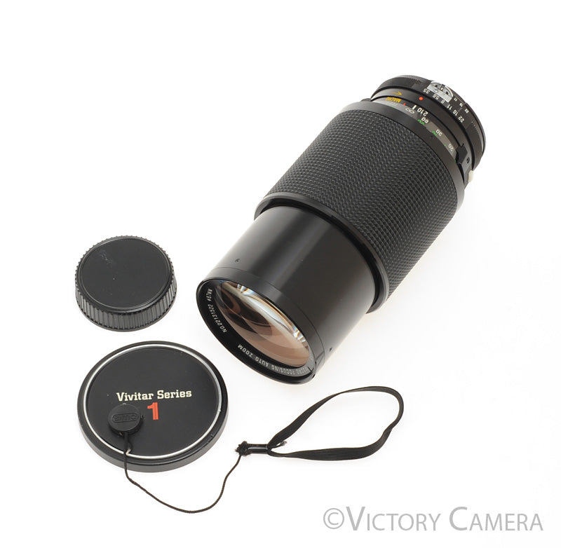 Vivitar Series 1 70-210mm f3.5 VMC Macro Zoom Lens for Nikon AI [EXC+] - Victory Camera