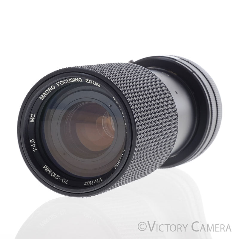 Vivitar 70-210mm f4.5 MC Telephoto Zoom Lens for Canon FD [EXC] - Victory Camera