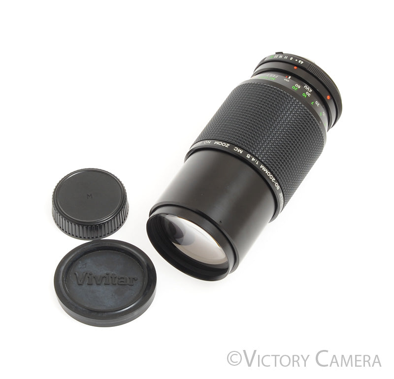 Vivitar 80-200mm f4.5 MC Telephoto Zoom Lens for Minolta -Clean- - Victory Camera
