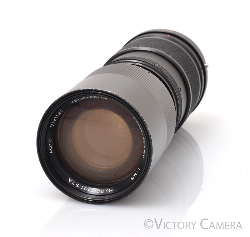 Vivitar Auto Tele-Zoom 85-205mm f3.8 Zoom Lens For Konica AR [EXC-] - Victory Camera