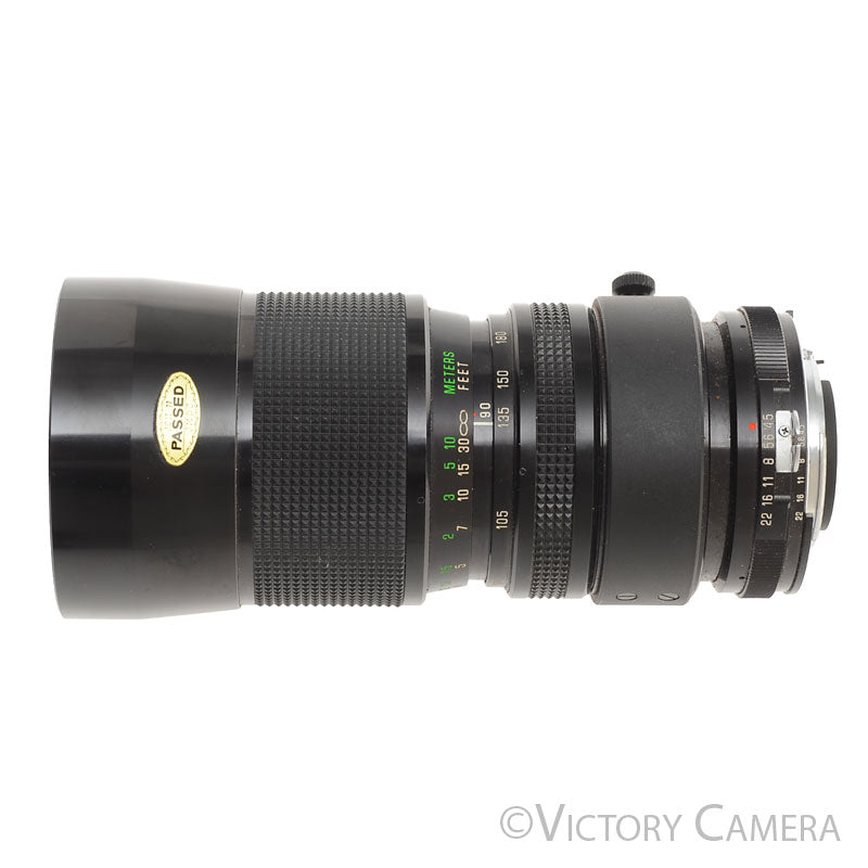 Vivitar Flat Field Zoom 90-180mm F4.5 Macro Nikon AI Lens [EXC-] - Victory Camera
