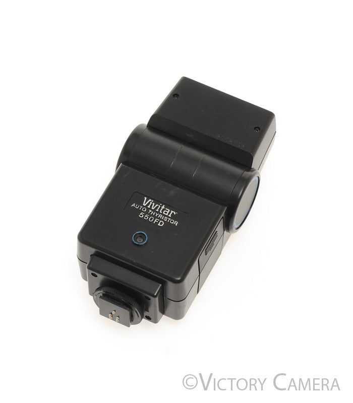 Vivitar Auto Thyristor 550FD Flash For Canon & Ricoh [EXC-] - Victory Camera