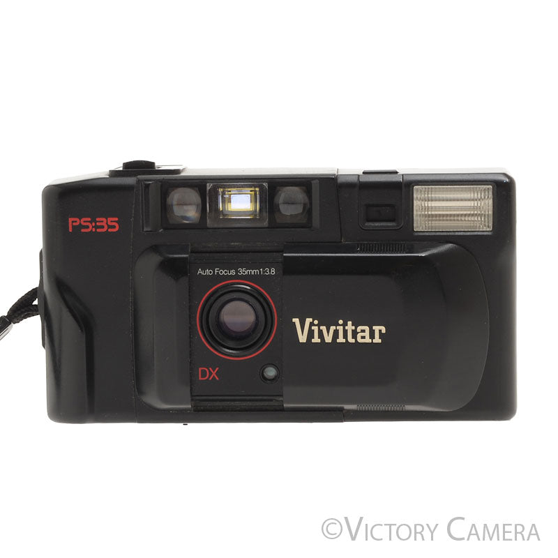 Vivitar PS:35 35mm Point and Shoot w/ 35mm f3.8 Lens [EXC] - Victory Camera