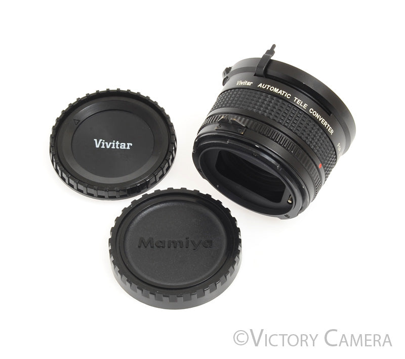 Vivitar Automatic Tele Converter 2x Teleconverter for Mamiya 645 + Super Pro TL [EXC] - Victory Camera