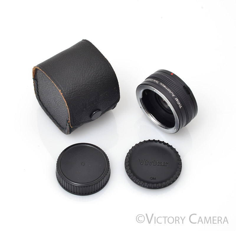 Vivitar MC Teleconverter 2X-21 2x Teleconverter for Olympus OM Cameras [MINT-] - Victory Camera