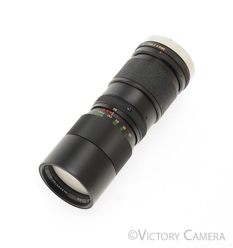 Vivitar Auto 85-205  mm f3.8 Telephoto Zoom Lens for Canon FD [EXC] - Victory Camera
