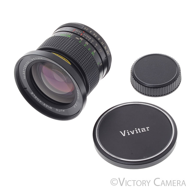 Vivitar 28mm f2.5 Wide Angle Lens for Pentax M42 [EXC+] - Victory Camera