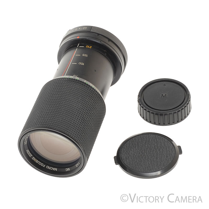 Vivitar 70-210mm f4.5 MC Telephoto Zoom Lens for Minolta MD [EXC] - Victory Camera