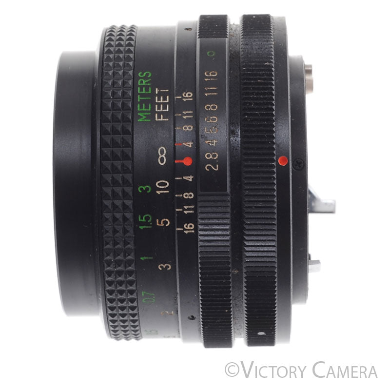 Vivitar 28mm f2.8 MC Wide Angle Lens Canon FD Mount  [EXC+] - Victory Camera