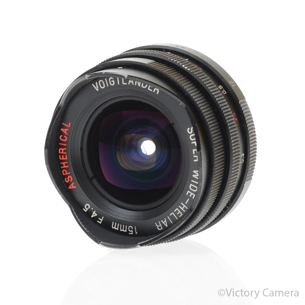 Voigtlander Super Wide Heliar 15mm f4.5 ASPH. Leica L39 [GOOD]