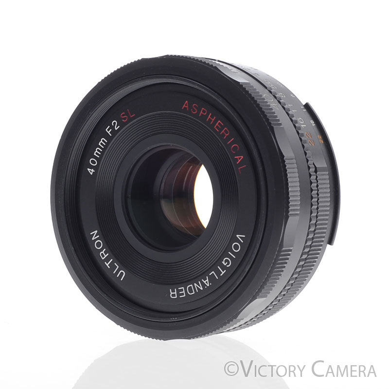 Voigtlander Ultron 40mm f2 SL II Aspherical Lens for Nikon F Mount [EXC+] - Victory Camera