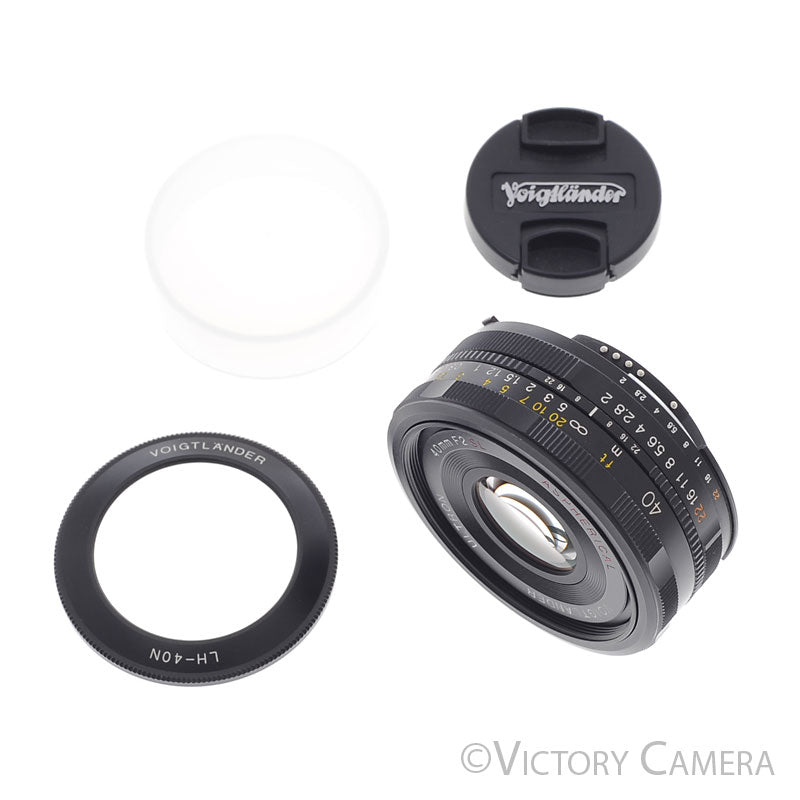 Voigtlander Ultron 40mm f2 SL II Aspherical Lens for Nikon F Mount [EXC+] - Victory Camera