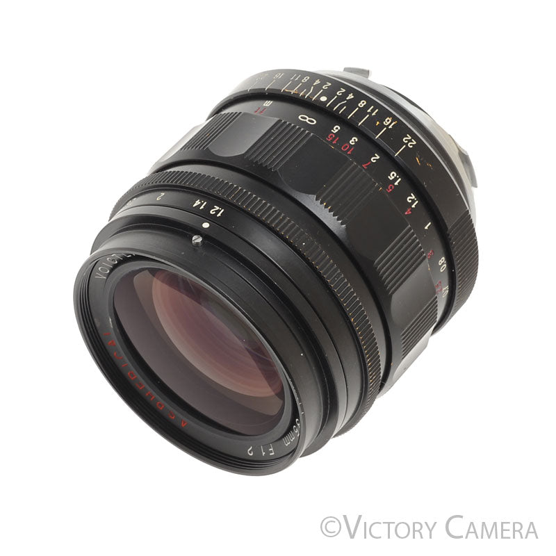 Voigtlander Nokton 35mm f1.2 Aspherical Wide Angle Lens for Leica M [EXC-] - Victory Camera