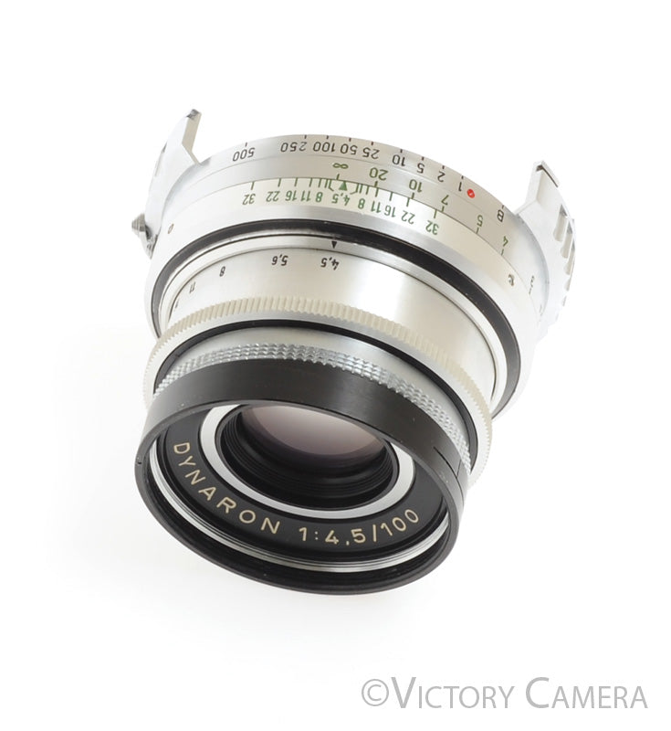 Voigtlander Dynaron 100mm f4.5 Prime Lens for Prominent  [EXC+] - Victory Camera