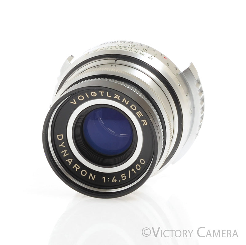 Voigtlander Dynaron 100mm f4.5 Prime Lens for Prominent -Clean- - Victory Camera