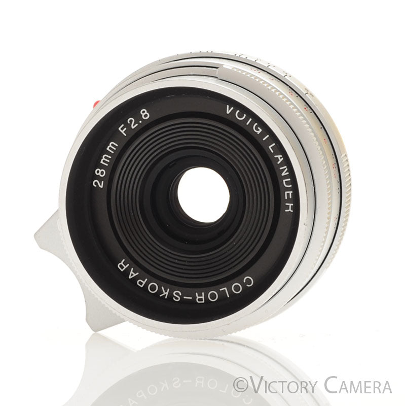 Voigtlander 28mm f2.8 Color Skopar Wide Angle Lens for M Mount [EXC+] - Victory Camera