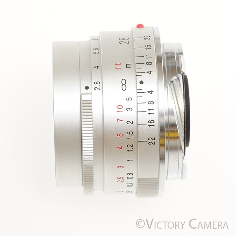 Voigtlander 28mm f2.8 Color Skopar Wide Angle Lens for M Mount [EXC+] - Victory Camera