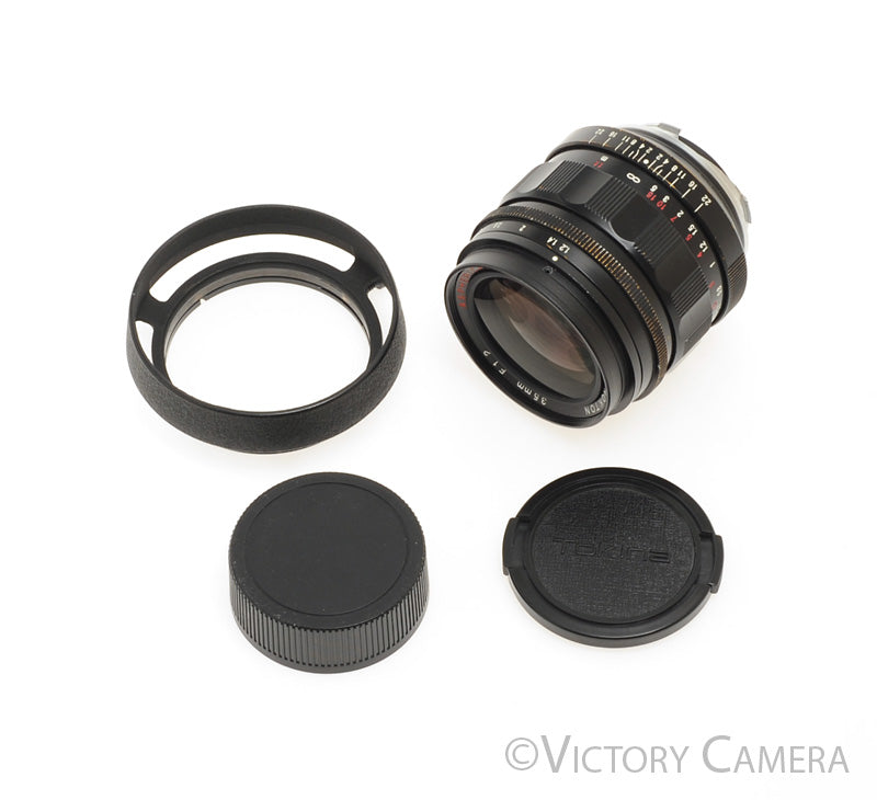 Voigtlander Nokton 35mm f1.2 Aspherical Wide Angle Lens for Leica M [EXC-] - Victory Camera