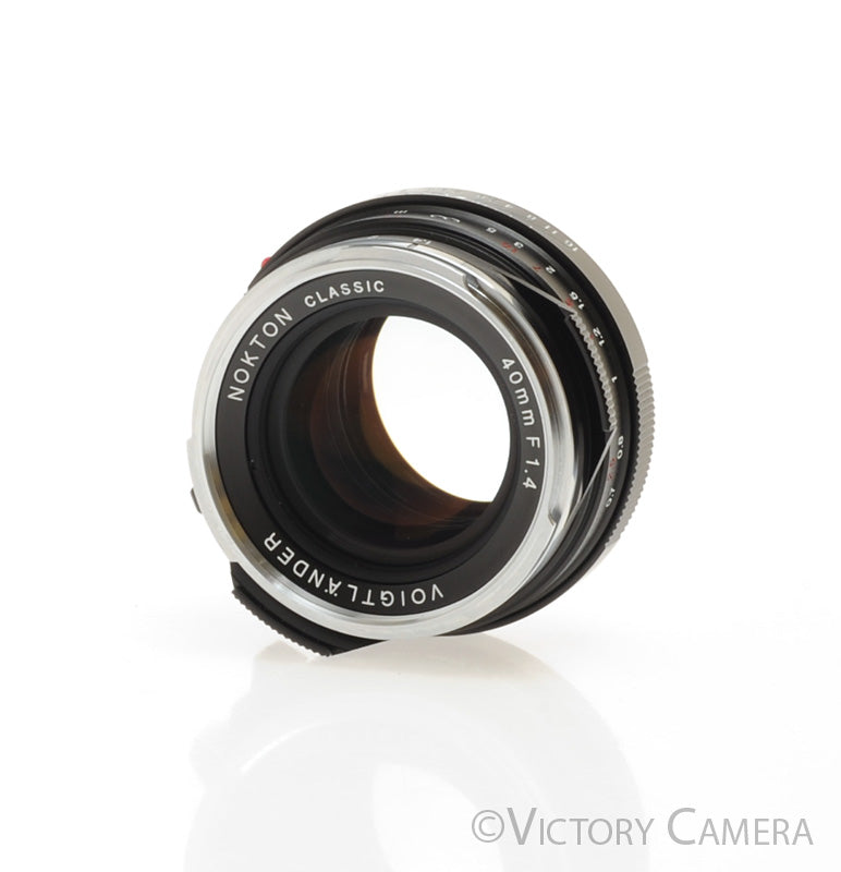 Voigtlander 40mm f1.4 Nokton Classic Prime Lens for Leica M [EXC]