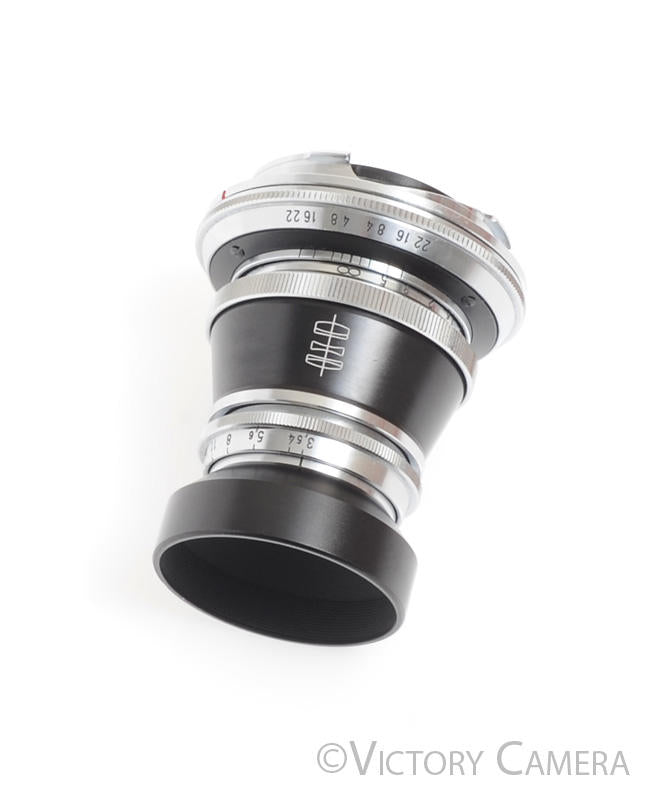 Voigtlander Heliar 50mm f3.5 Prime Lens for Leica M Mount -Clean w/ Shade- - Victory Camera