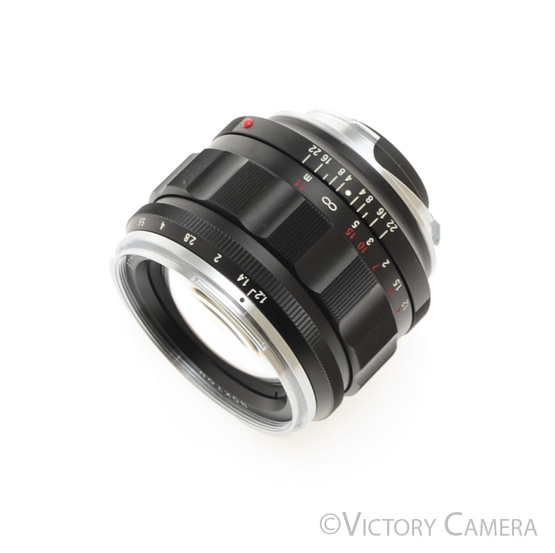 Voigtlander Nokton 50mm F1.2 Asph. VM Leica M Lens [EXC+] - Victory Camera
