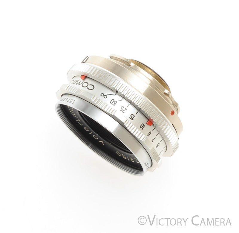 Voigtlander Color-Skopar X 50mm f2.8 Lens for Bessamatic  [EXC-] - Victory Camera