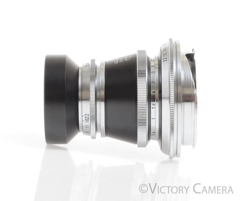 Voigtlander Heliar 50mm f3.5 Prime Lens for Leica M Mount -Clean w/ Shade- - Victory Camera