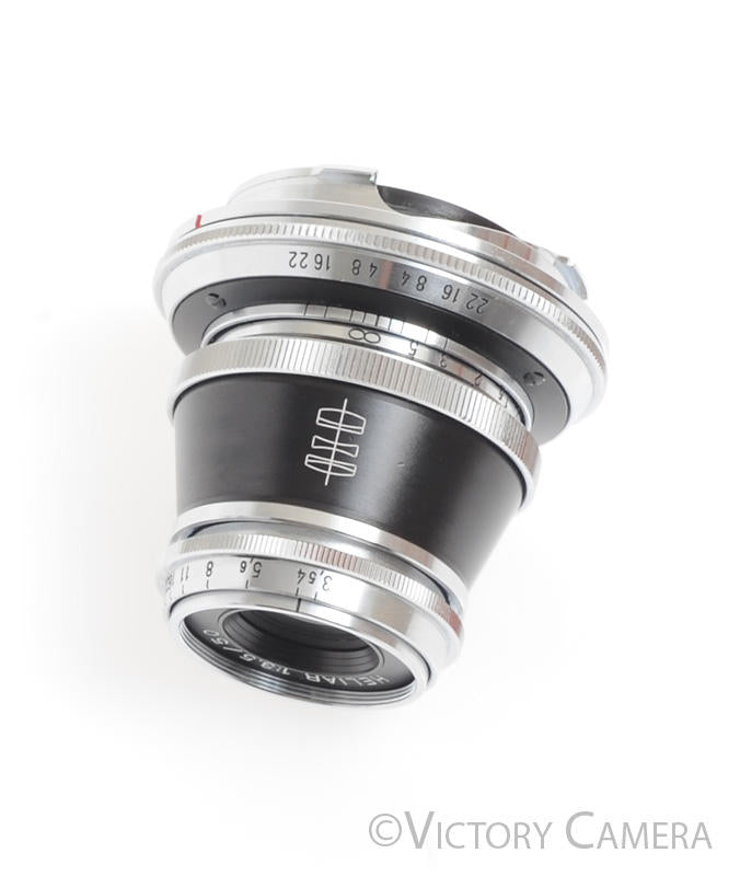 Voigtlander Heliar 50mm f3.5 Prime Lens for Leica M Mount -Clean w/ Shade- - Victory Camera