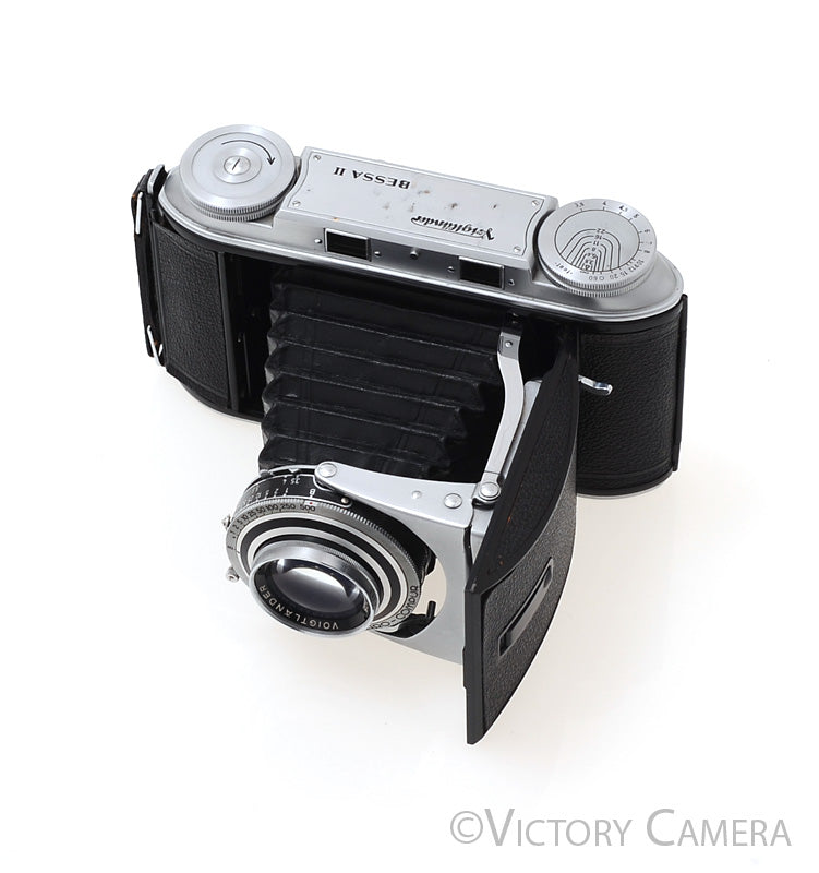 Voigtlander Bessa II 6x9 Rangefinder Camera w/ 105mm f3.5 Color-Skopar [EXC] - Victory Camera