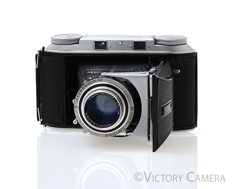Voigtlander Bessa II 6x9 Rangefinder Camera w/ 105mm f3.5 Color-Skopar [EXC] - Victory Camera