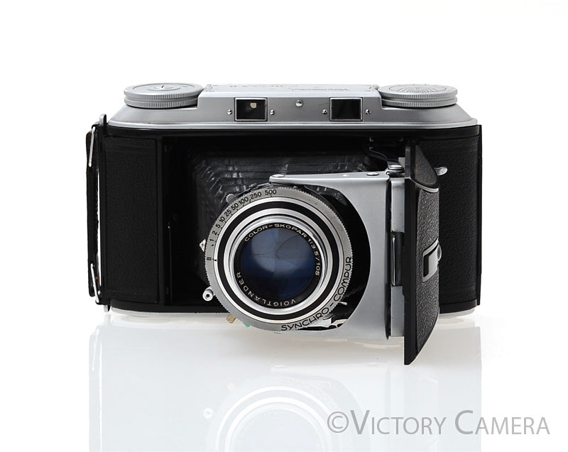 Voigtlander Bessa II 6x9 Rangefinder Camera w/ 105mm f3.5 Color-Skopar [EXC] - Victory Camera