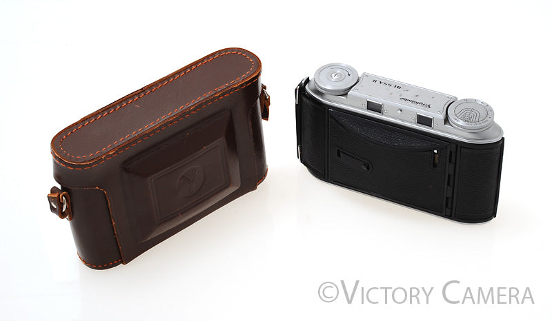 Voigtlander Bessa II 6x9 Rangefinder Camera w/ 105mm f3.5 Color-Skopar [EXC] - Victory Camera