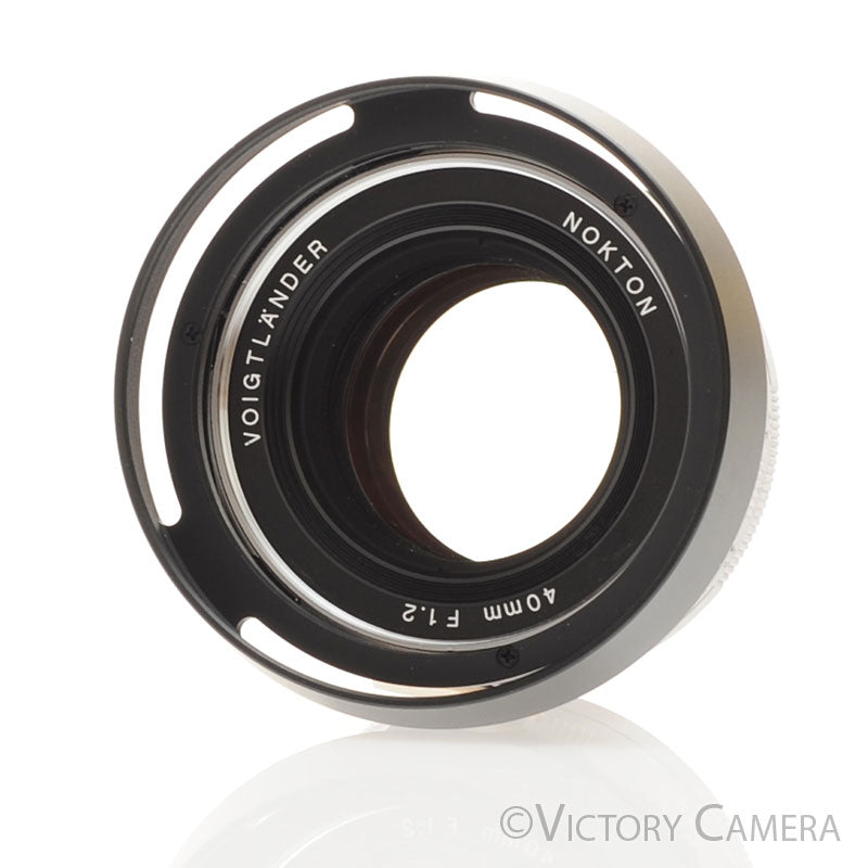 Voigtlander Nokton 40mm f1.2 for Leica M Mount [EXC+] - Victory Camera