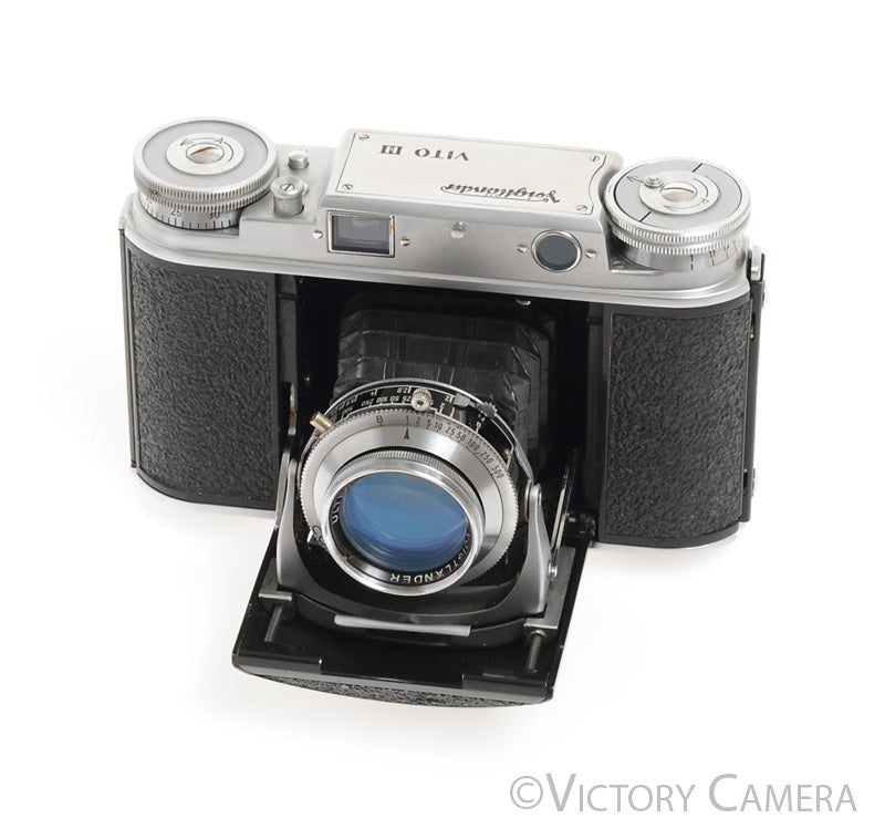 Voigtlander Vito III with Ultron 2/50mm Lens 35mm Film Rangefinder Camera - Victory Camera