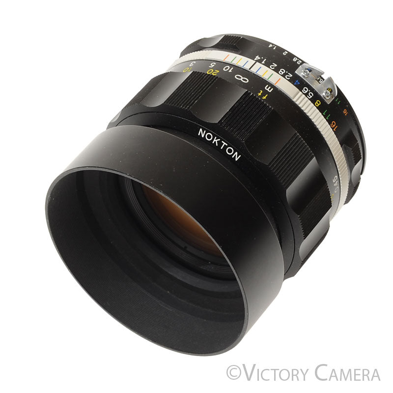 Voigtlander Nokton 58mm f1.4 SLII S AI-S Lens for Nikon [EXC+] - Victory Camera
